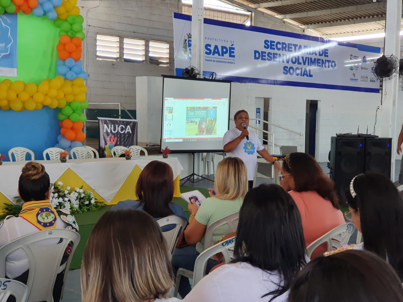 Prefeitura de Sapé realiza I Fórum Comunitário do Selo Unicef