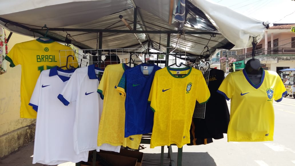Procon Sapé aponta variação de até 177% em roupas para Copa do Mundo; confira pesquisa