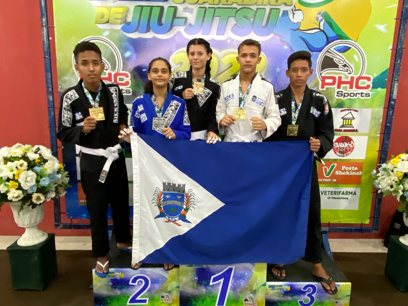 Atletas do SCFV de Sapé são premiados em campeonato de jiu-jitsu em Guarabira