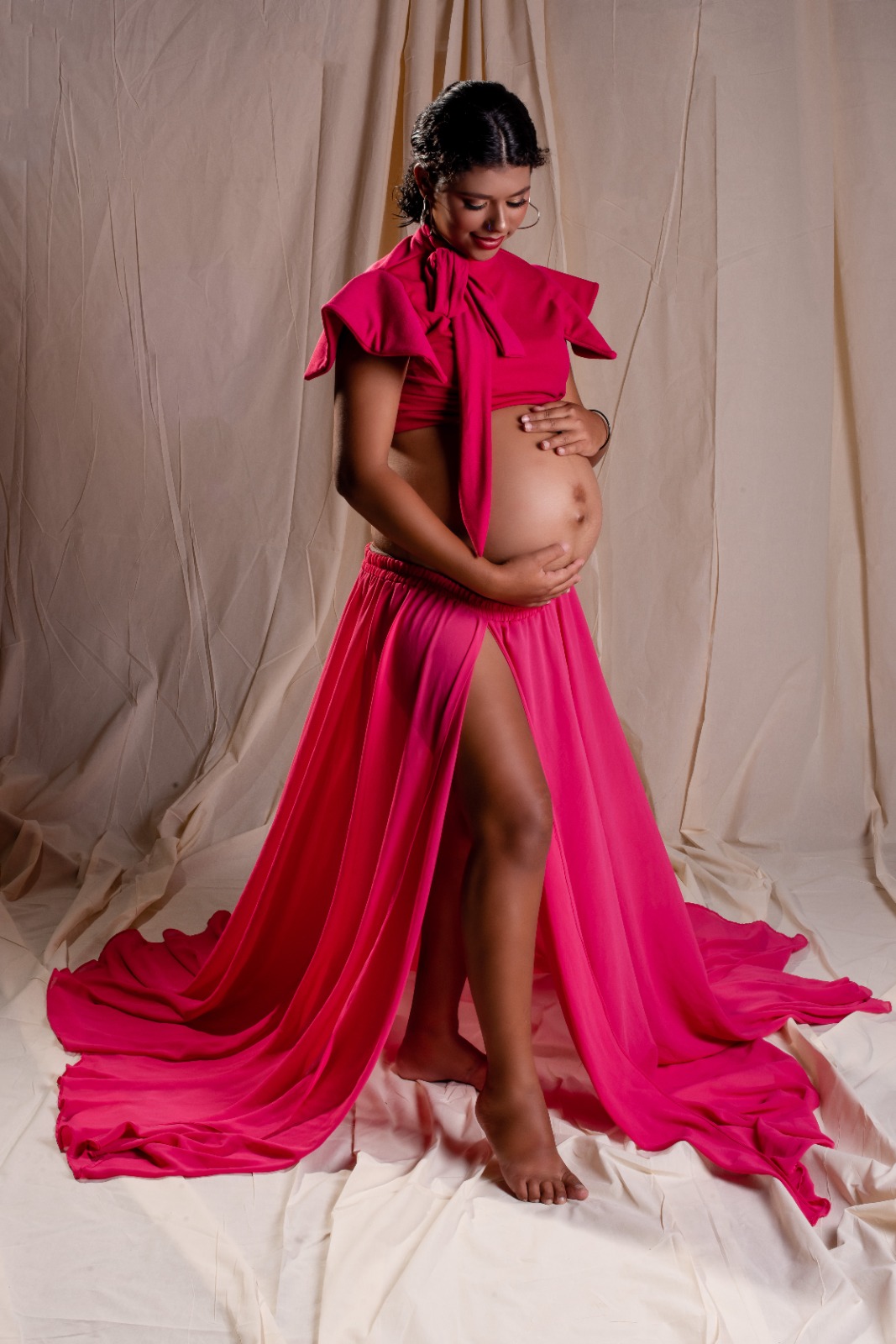 Mulheres grávidas ganham ensaio fotográfico da Prefeitura de Sapé