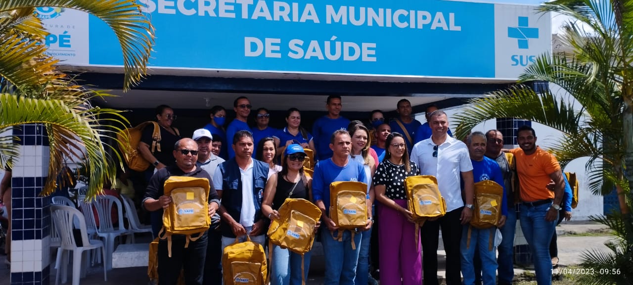 Prefeitura entrega kits de Equipamentos de Proteção Individual para agentes de combate à endemias