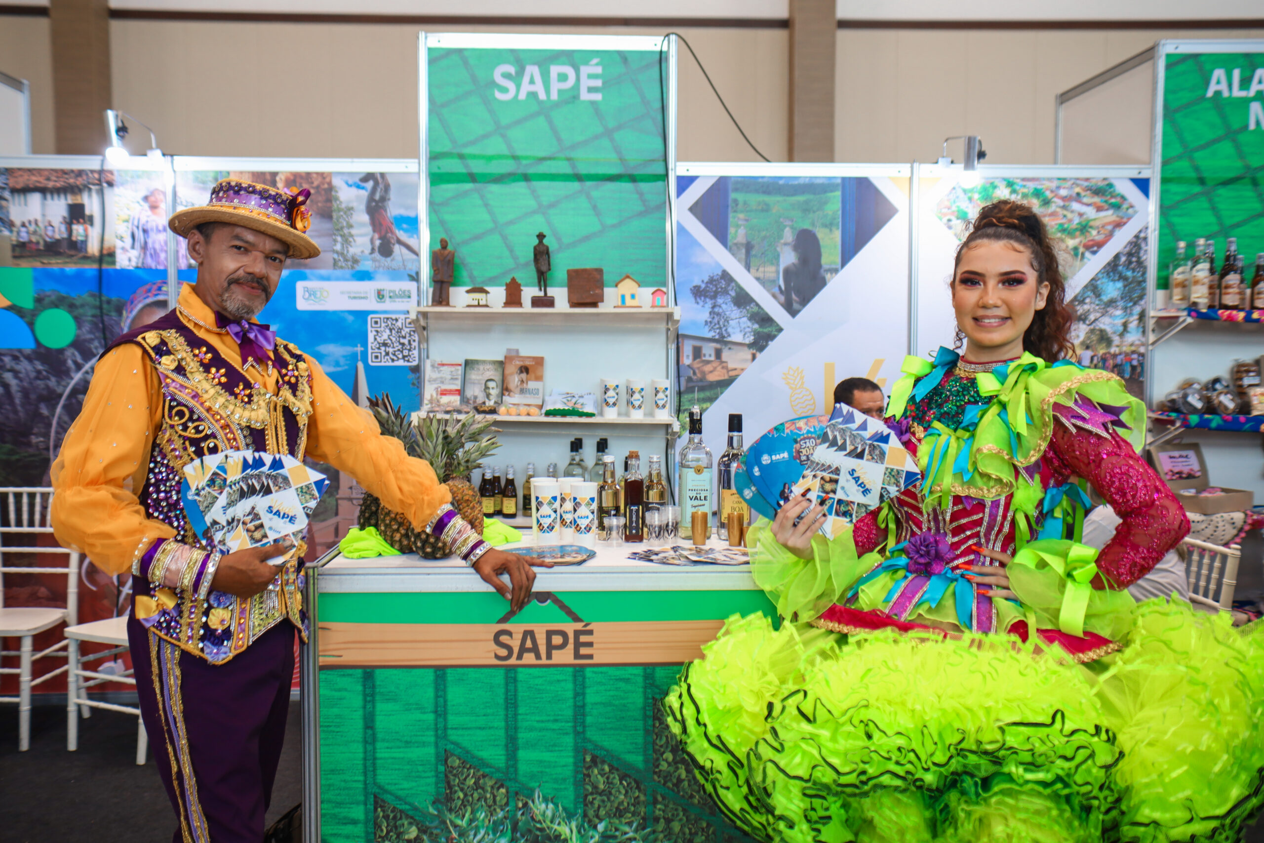 Sapé participa do Expo Turismo e apresenta arte, cultura e gastronomia