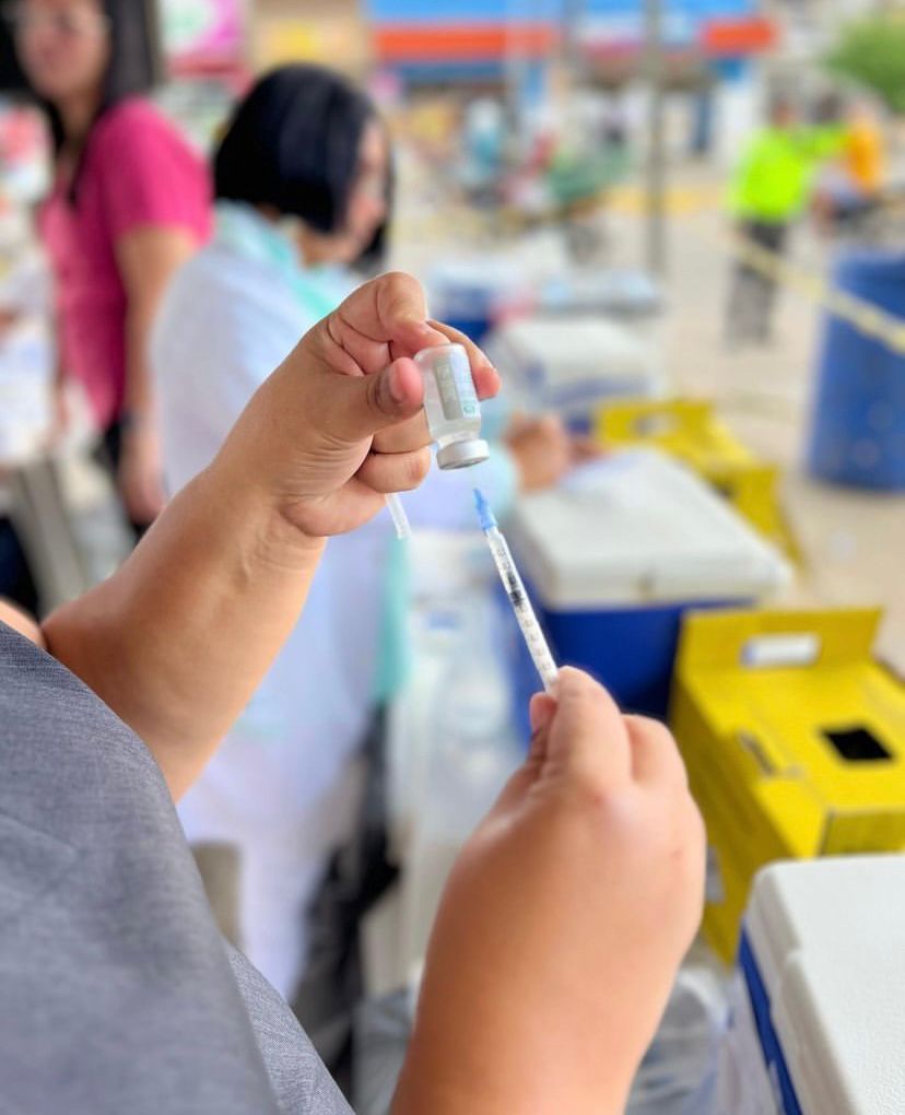 Secretaria de Saúde bate recorde em Dia D ao vacinar 2,8 mil pessoas em Sapé